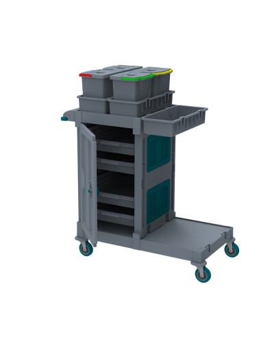 AC2301 عربة تنظيف المستشفى ألفاكارت