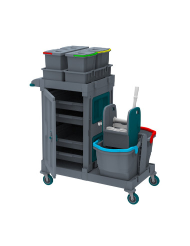 AC2303 Alfacart Krankenhaus-Reinigungswagen