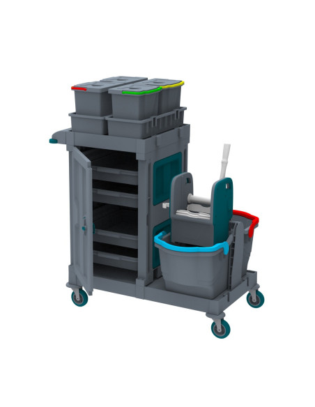 AC2303 Alfacart Krankenhaus-Reinigungswagen