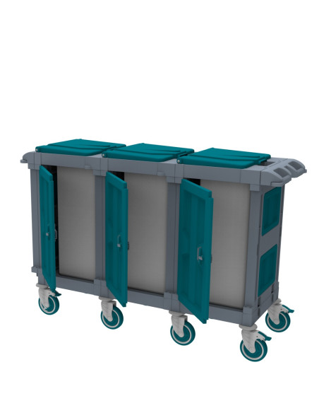 AC2813 Alfacart Waste Collection Trolley
