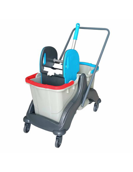 Juego de Limpieza de Doble Cubo con Prensa Mimoza Tetra CK748