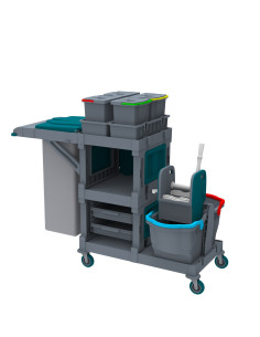 AC2138 Chariot de Nettoyage Alfacart