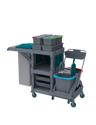 AC2139 Chariot de Nettoyage Alfacart