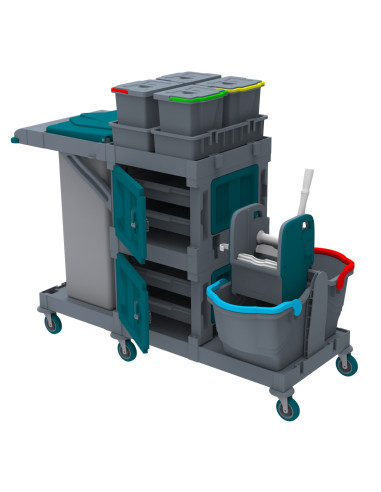 AC2164 Chariot de Nettoyage Alfacart