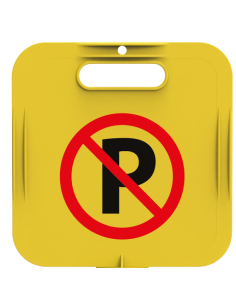 UTP073 Panneau d'affichage pour cône 26x26 cm (Stationnement interdit)