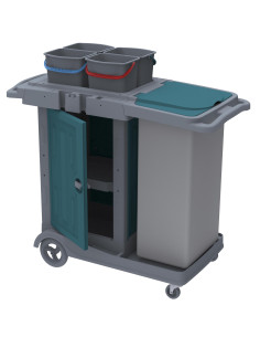 HND987 Herkül Nano-Etagenwagen mit Schrank
