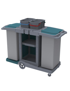 HFD995 Chariot d'Étage Fast Food avec Armoire Herkül