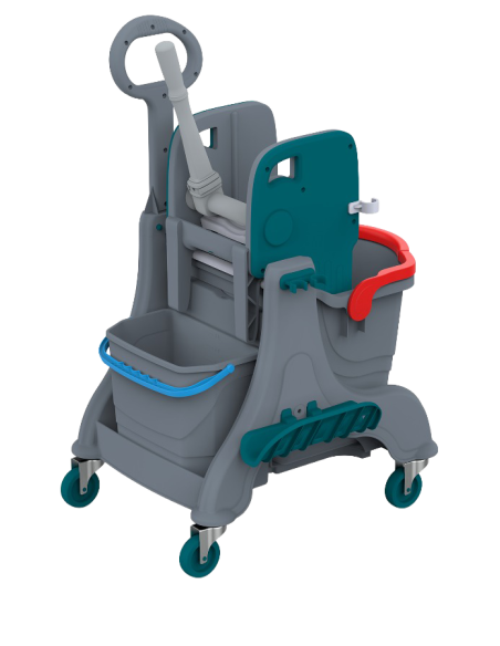 HCK680 HERKÜL DOUBLE BUCKET CLEANING KIT