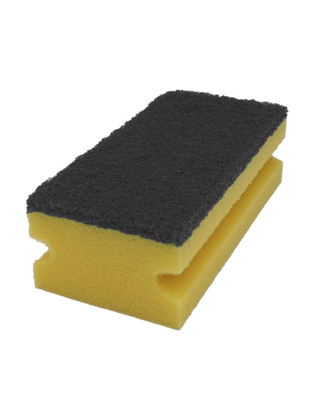 UTP151 INDUSTRIAL CLEANING SPONGE BLACK FIBER (HEAVY DIRT), 10 PCS PACK