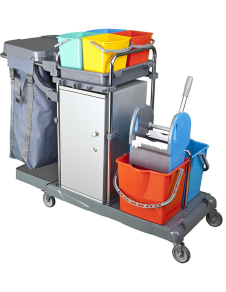 KA805SK Chariot d'Étage avec Armoire Smart