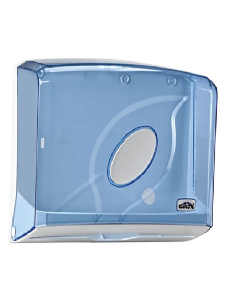 Dispensador de Toallas de Papel Z Jumbo Transparente AJHS909