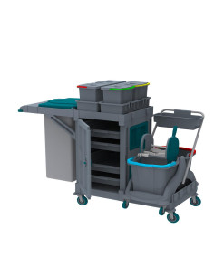 AC2113 Chariot de Nettoyage Alfacart