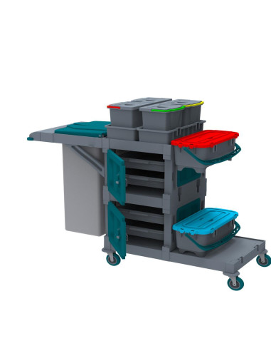 AC2124 Chariot de Nettoyage Alfacart