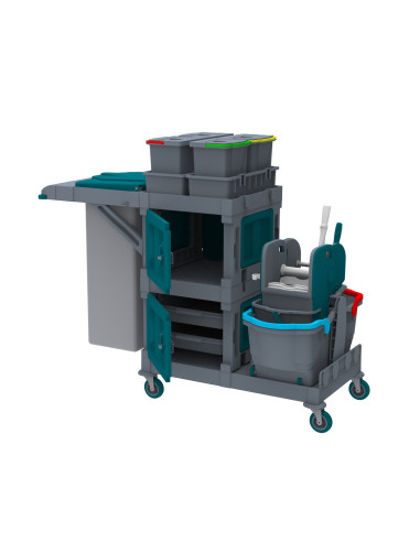 AC2128 Chariot de Nettoyage Alfacart